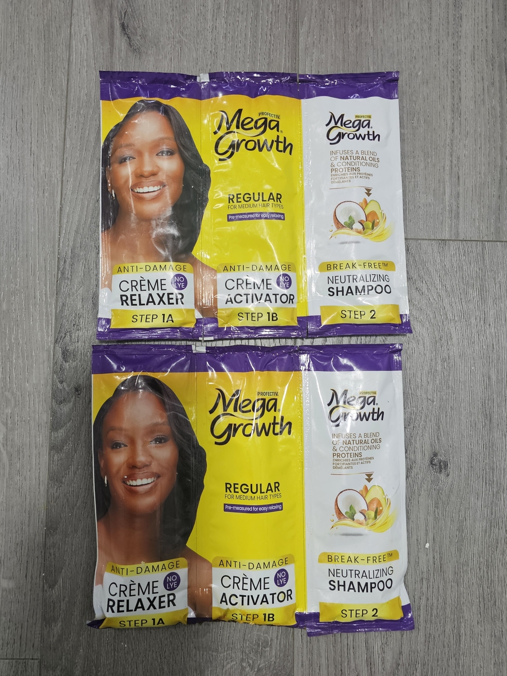 Protectiv Mega Growth Regular Anti-Damage Crème Relaxer System - 2packs